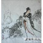 唐承福 仕女图 类别: 国画人物作品