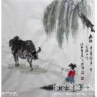 无题人物小品 人物画 丁世杰作品 类别: 国画人物作品